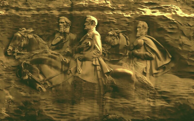 Confederate Generals on Horseback