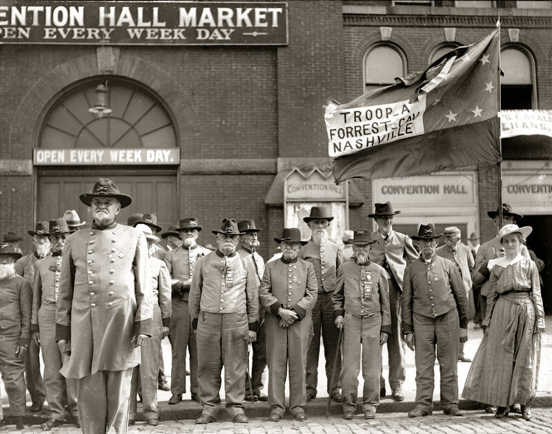 Confederate veterans at Convention Hall