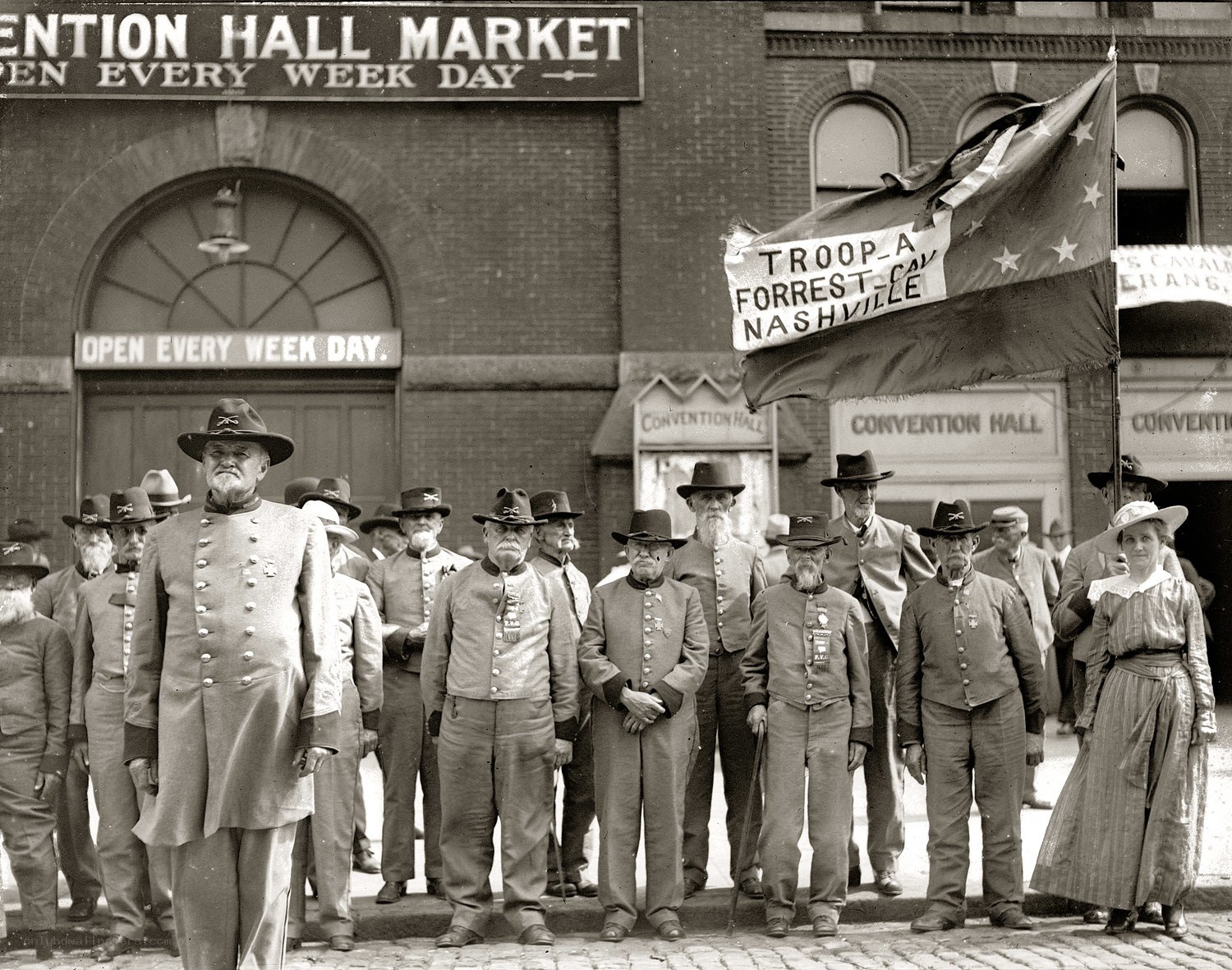 Confederate veterans at Convention Hall