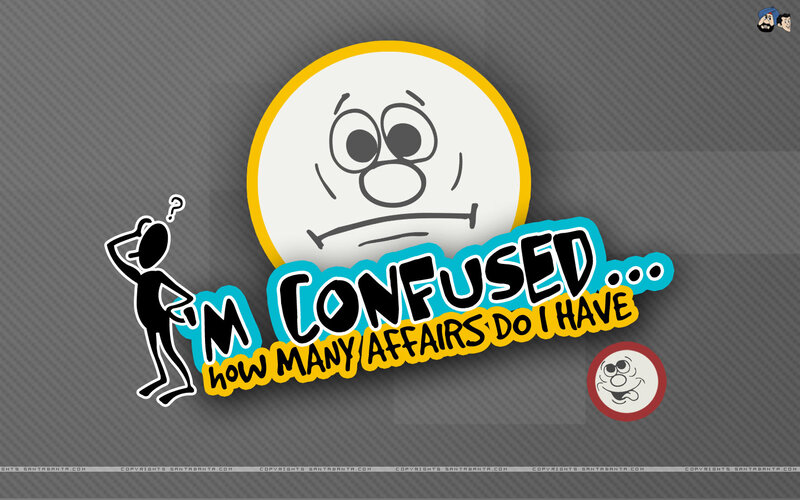 Confused Cartoon Character