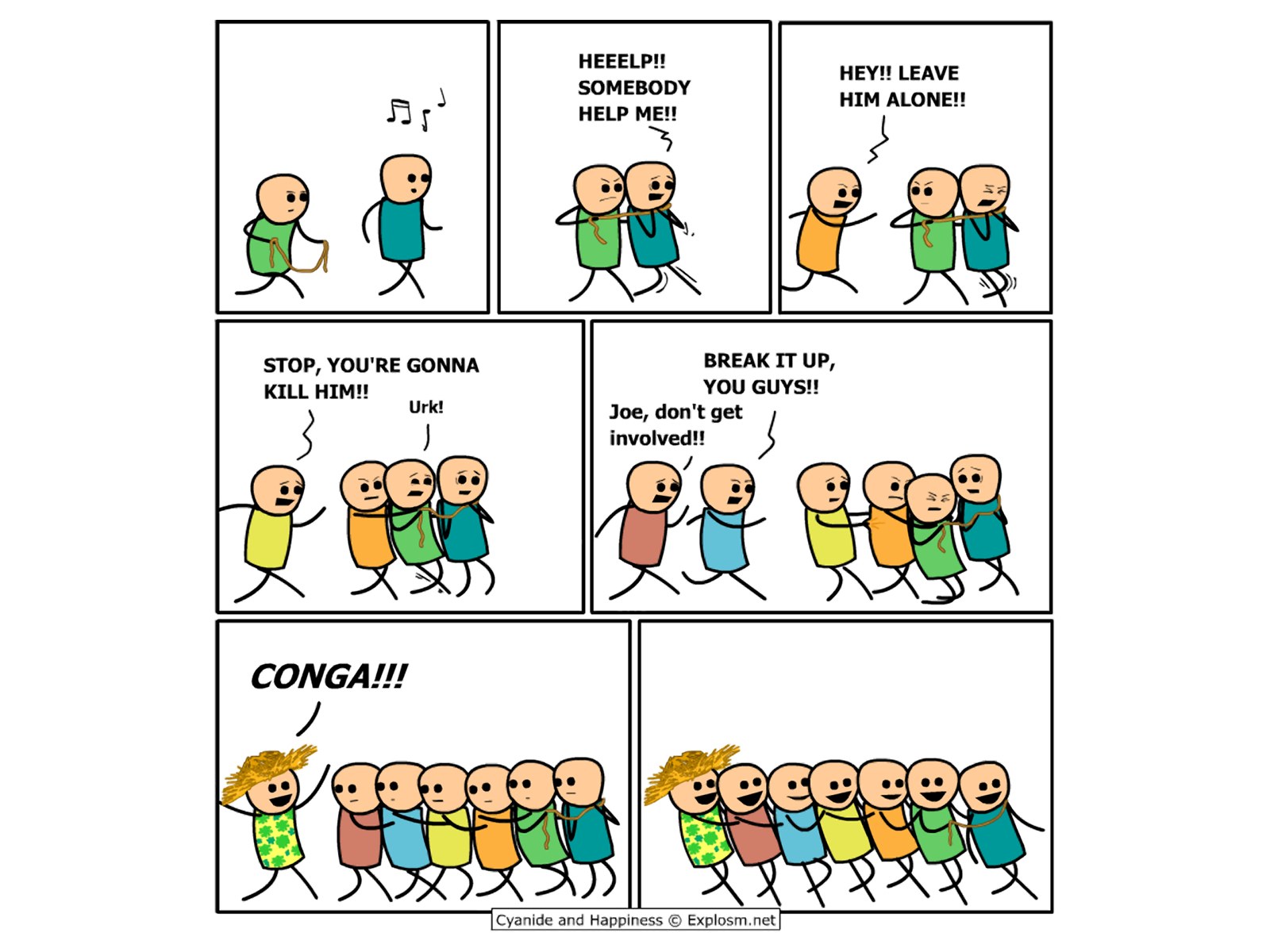 Conga Line Chaos