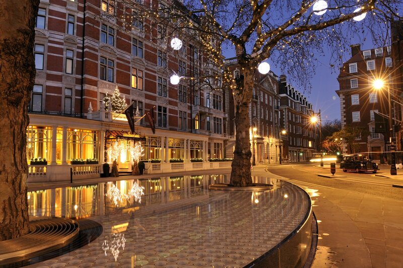 Connaught Hotel at Night