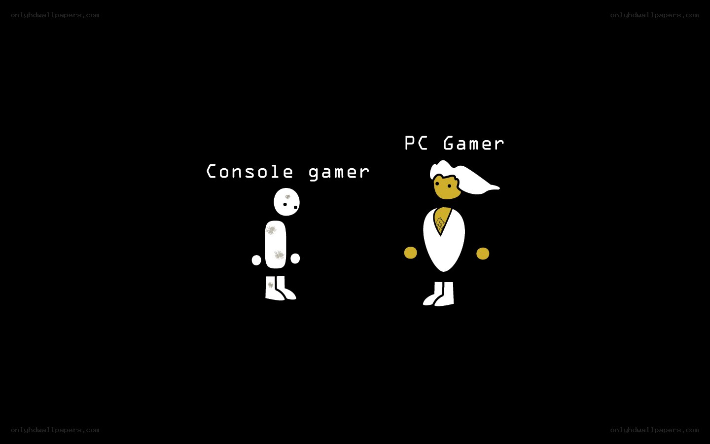 Console vs PC Gamer