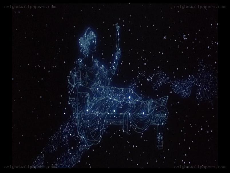 constellation of a seated figure