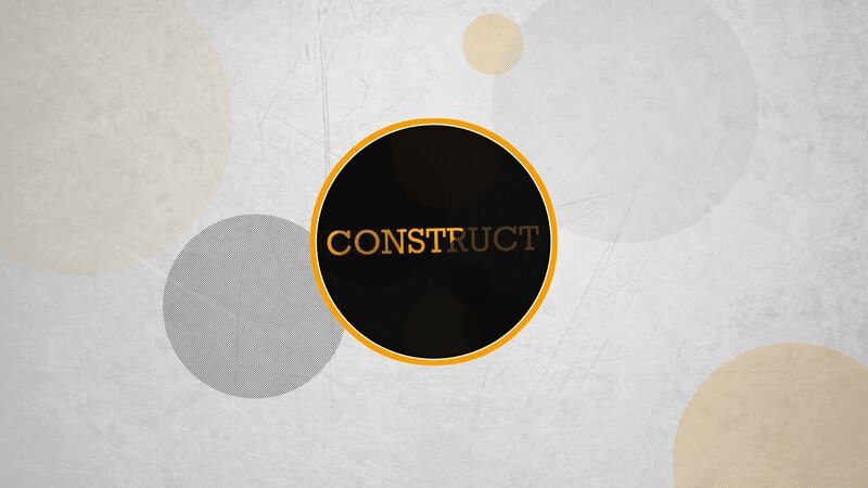 construct logo design