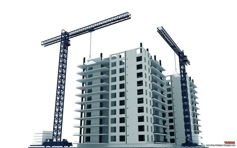 Construction Cranes and Building