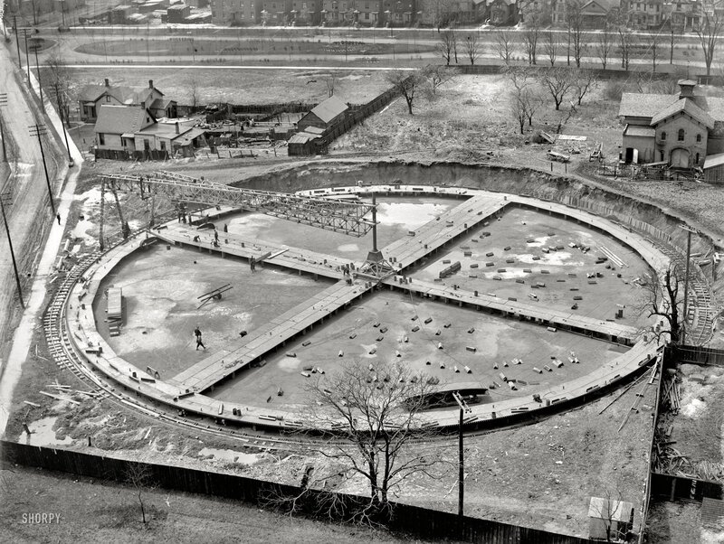 Construction of a large water tank