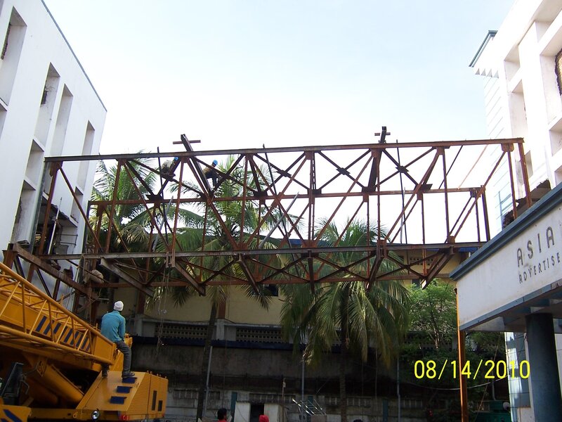 Construction of metal framework