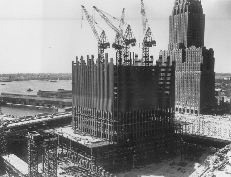 Construction of World Trade Center