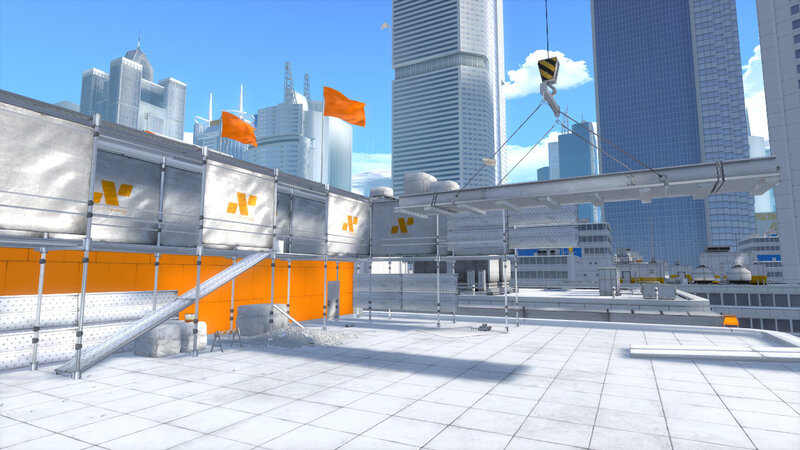 construction site in city