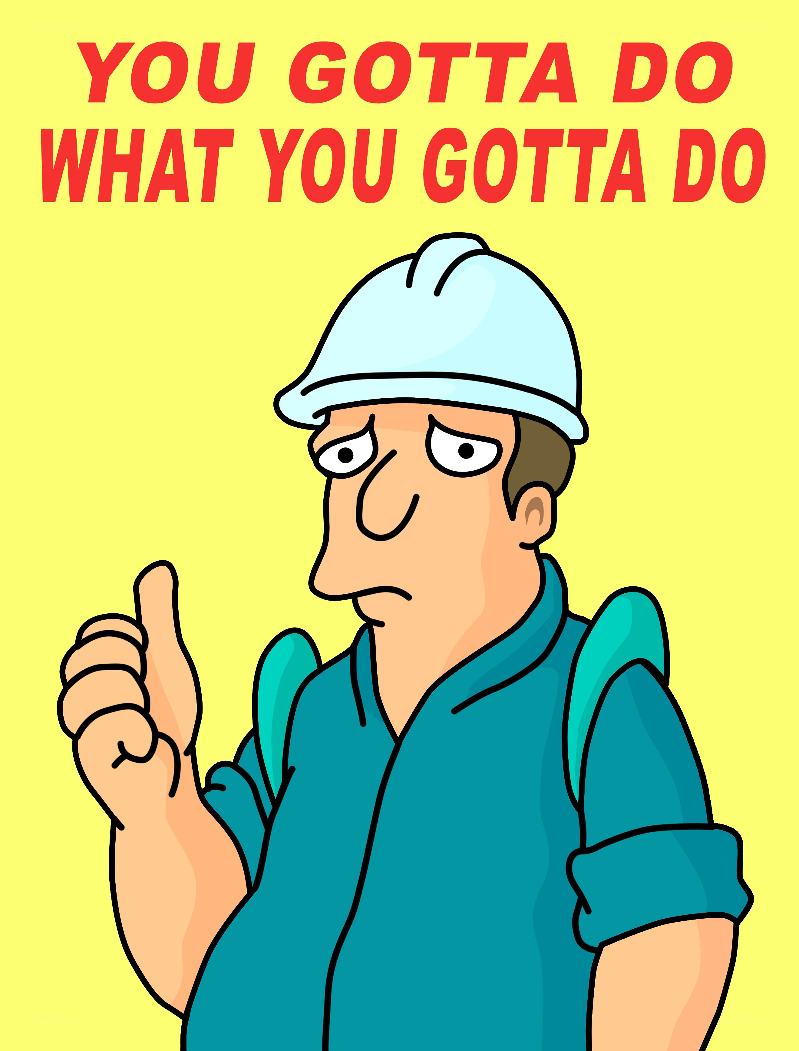 construction worker meme