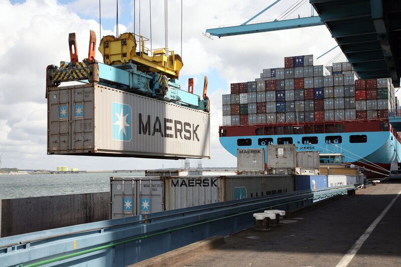 Container Ship Loading