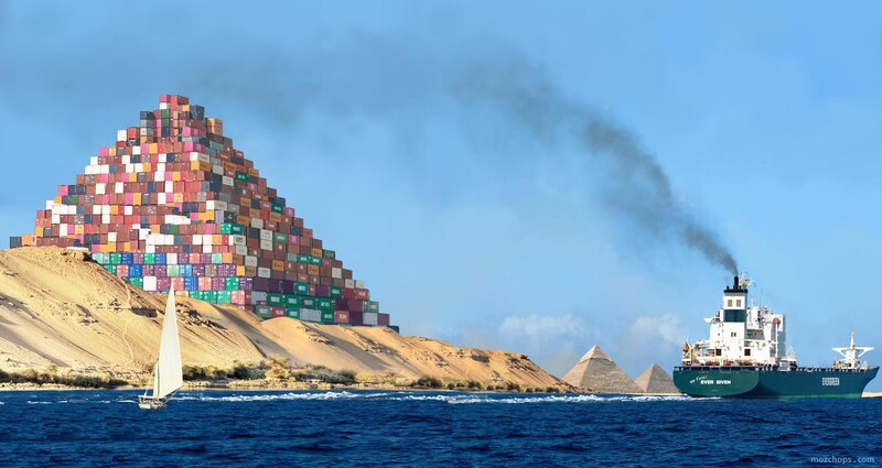 Container Ship Pyramid