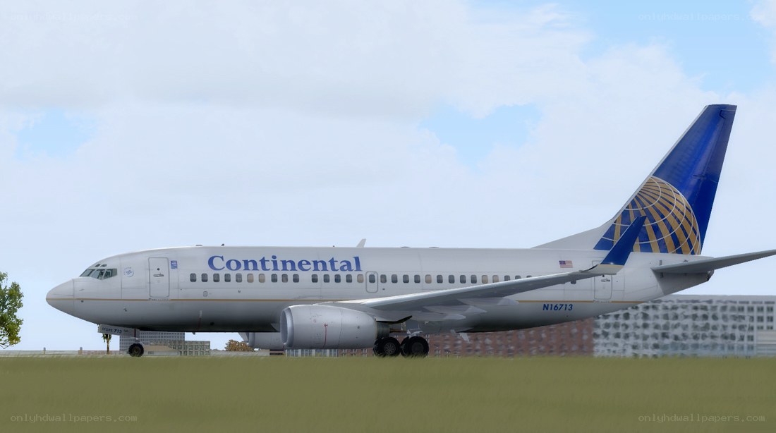 Continental Airlines Boeing 737