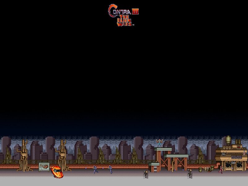 Contra III: The Alien Wars gameplay
