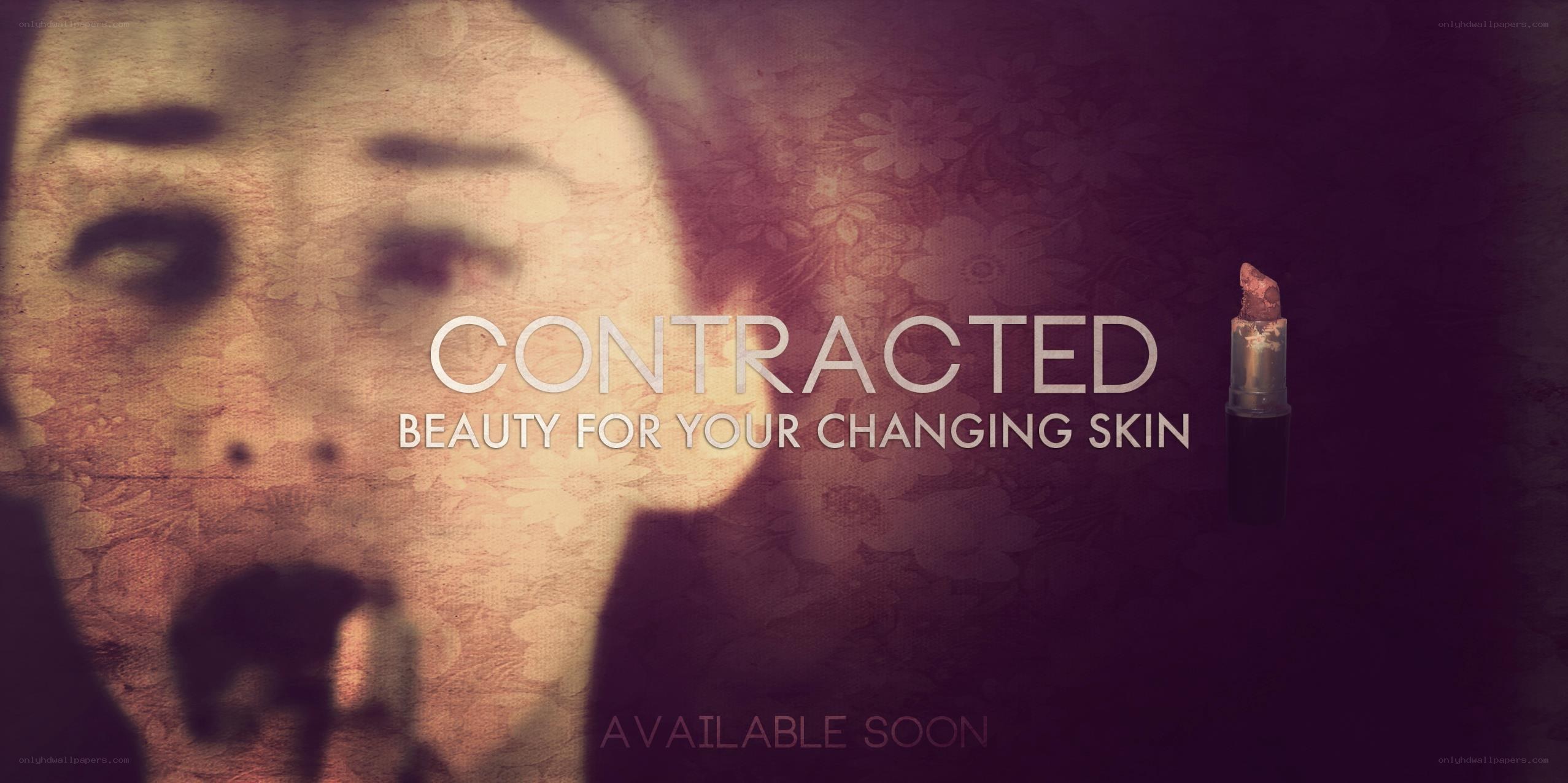 Contracted beauty product