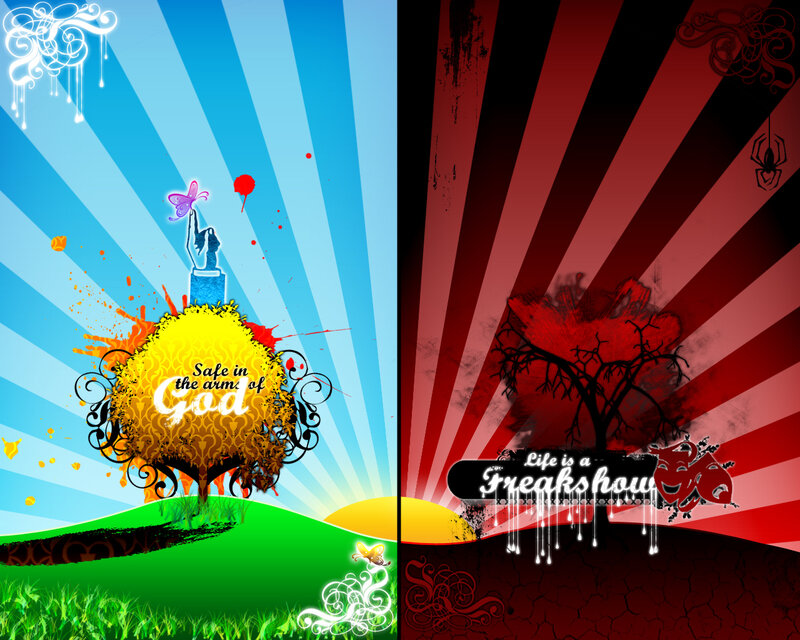 Contrasting life themes