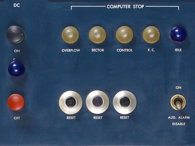 Control Panel Buttons — Blue, Neutral
