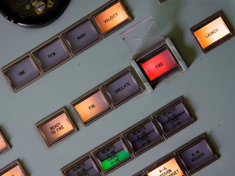 Control Panel Buttons — Gray, Functional