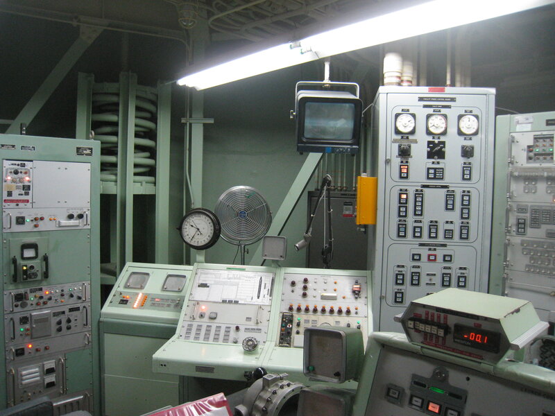 Control Room Console — Green, Industrial