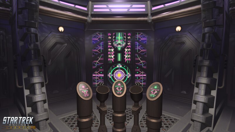 Control Room Console — Purple