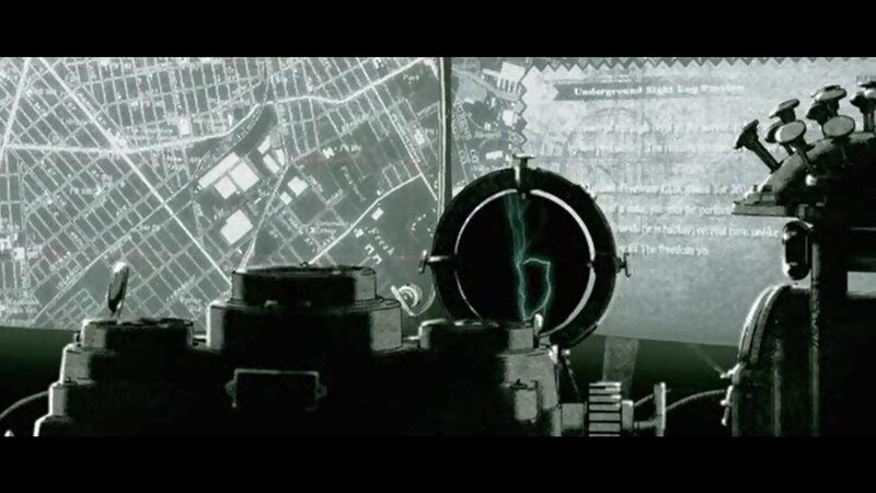 Control Room with Map — Black