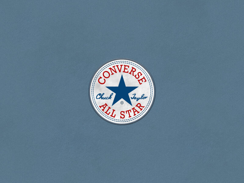 Converse All Star Logo — Blue