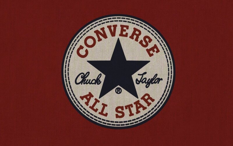 Converse All Star Logo — Red