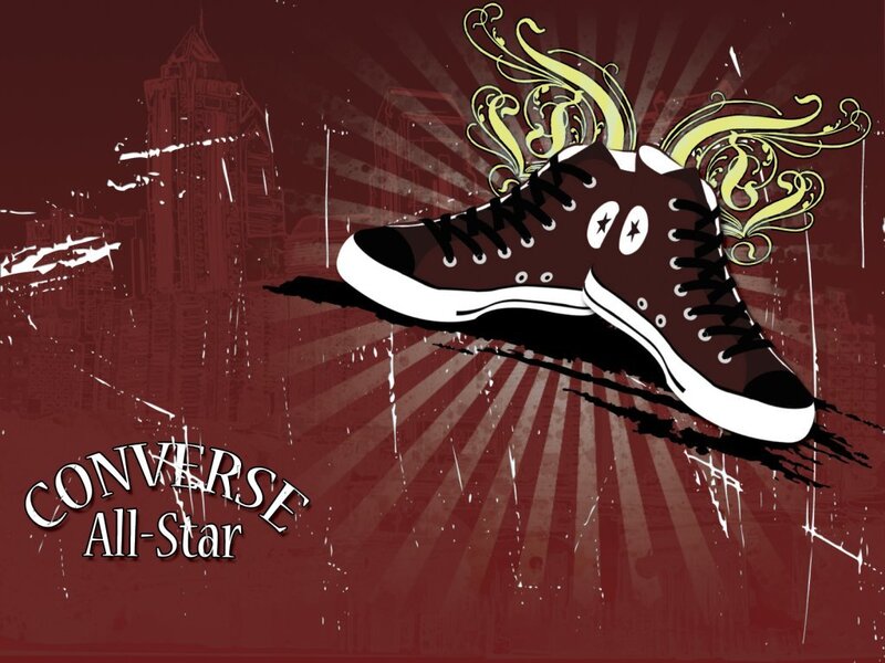 Converse All-Star shoe art