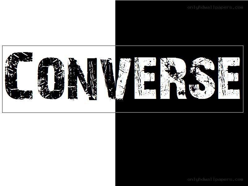 Converse logo with distressed texture