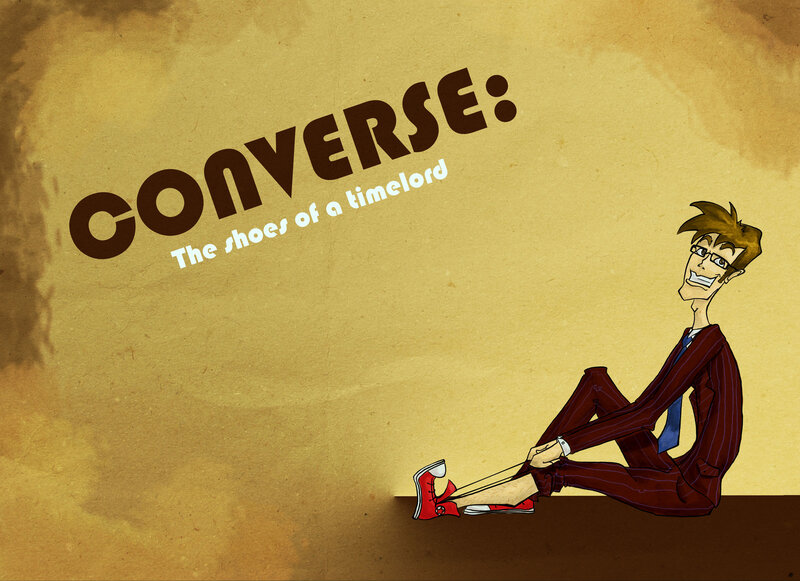 Converse: Shoes of a Timelord