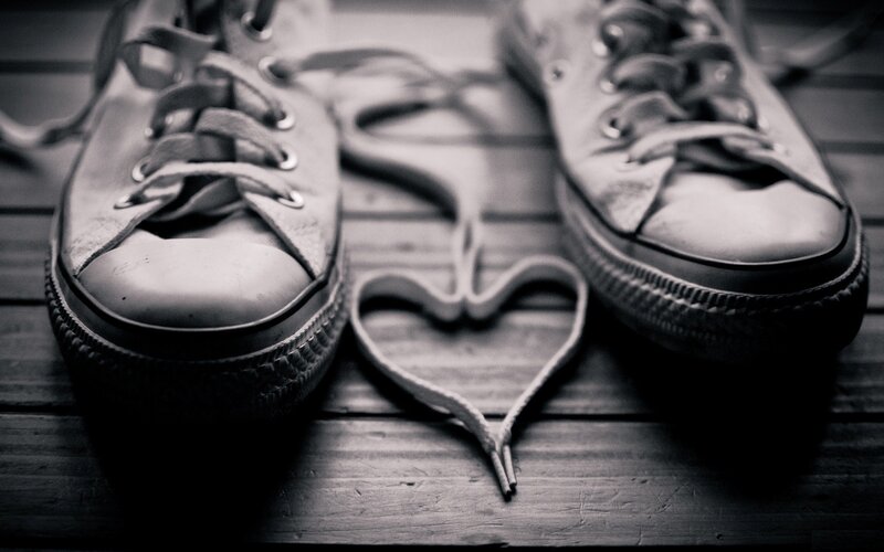 Converse Sneakers — Black, Dramatic