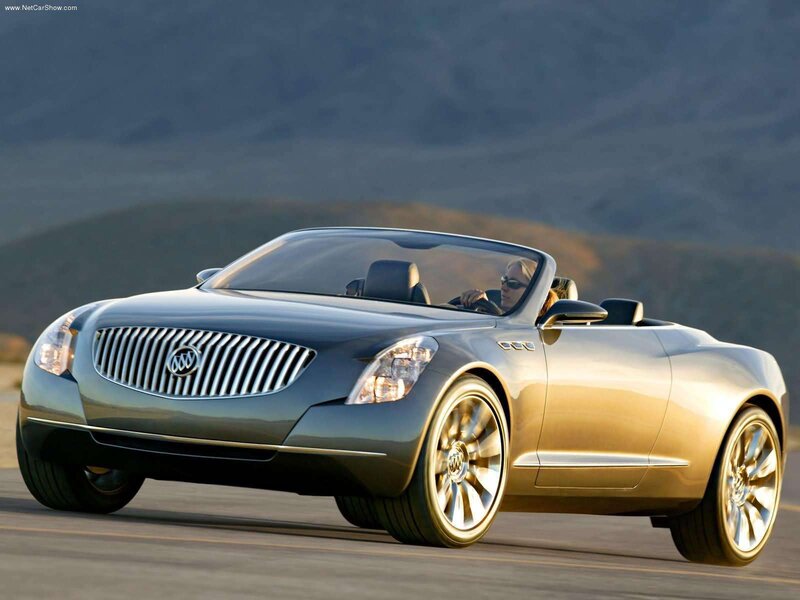 Convertible Car on Road — Silver