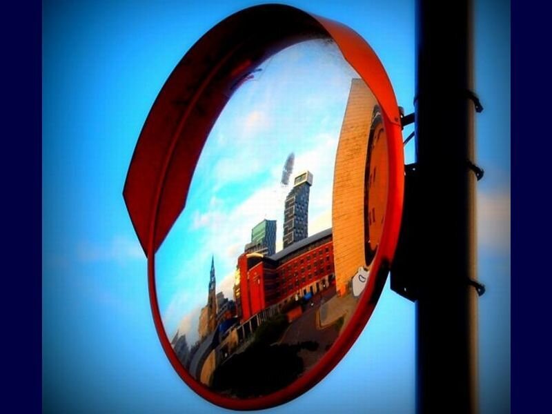 Convex Mirror on Pole
