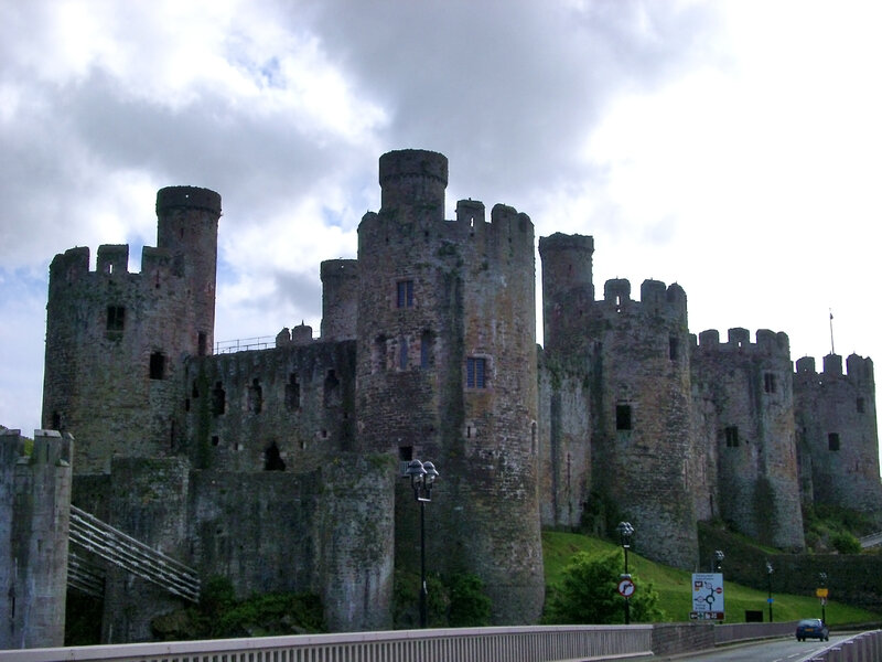 Conwy Castle — Gray
