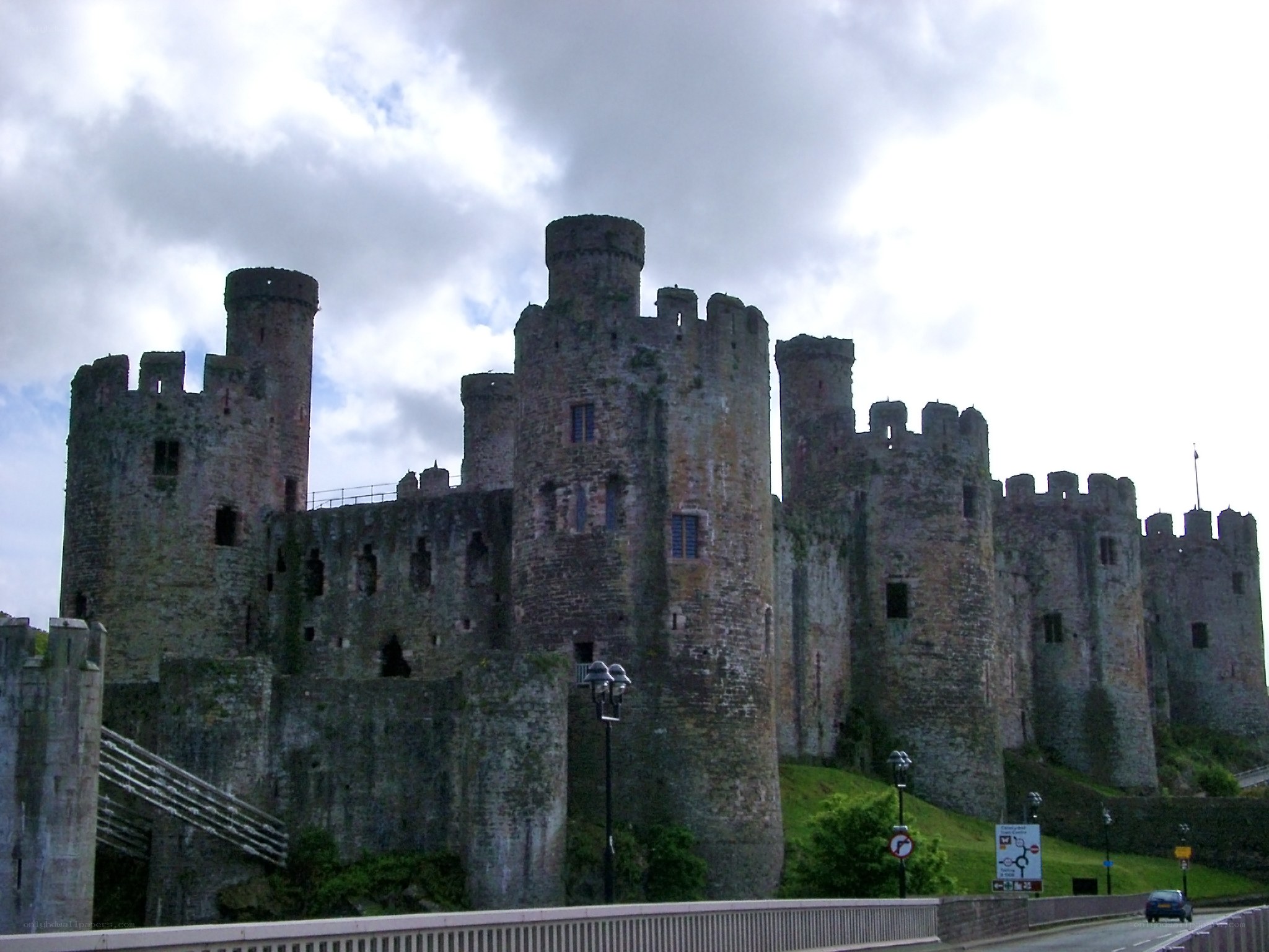 Conwy Castle in Wales