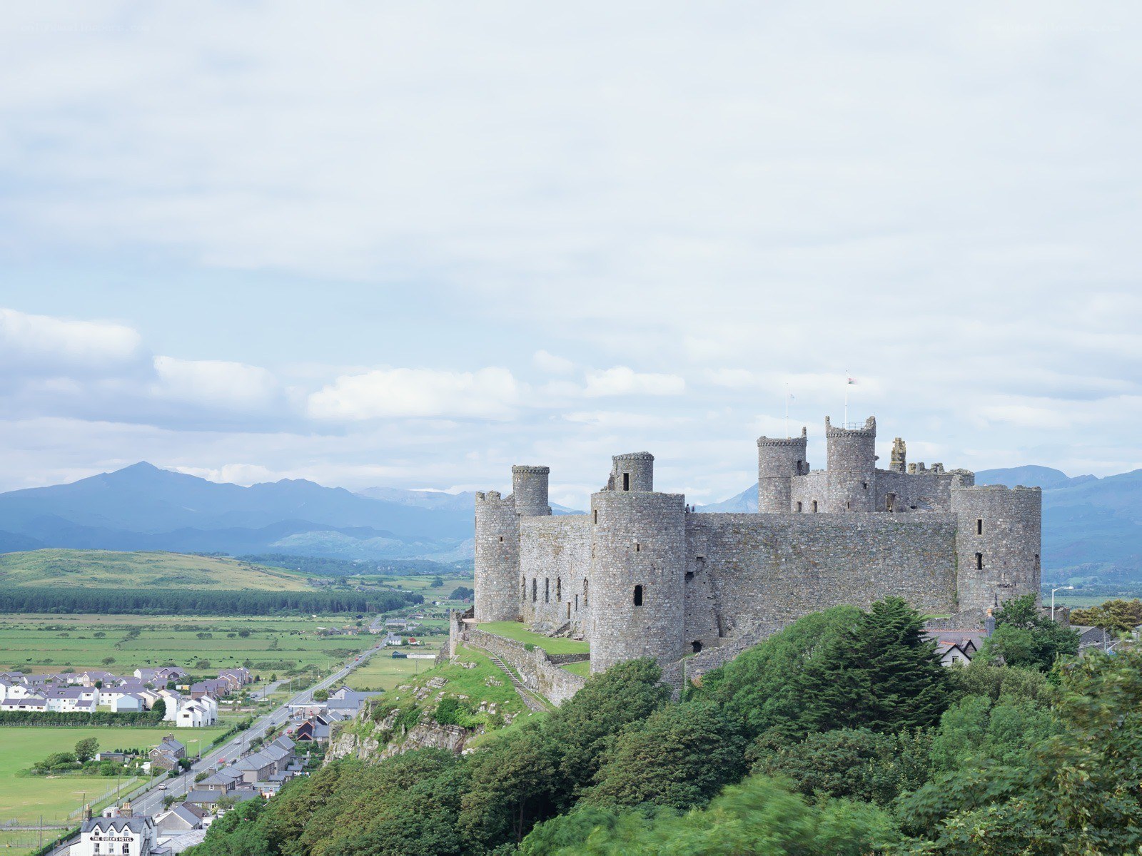 Conwy Castle in Wales