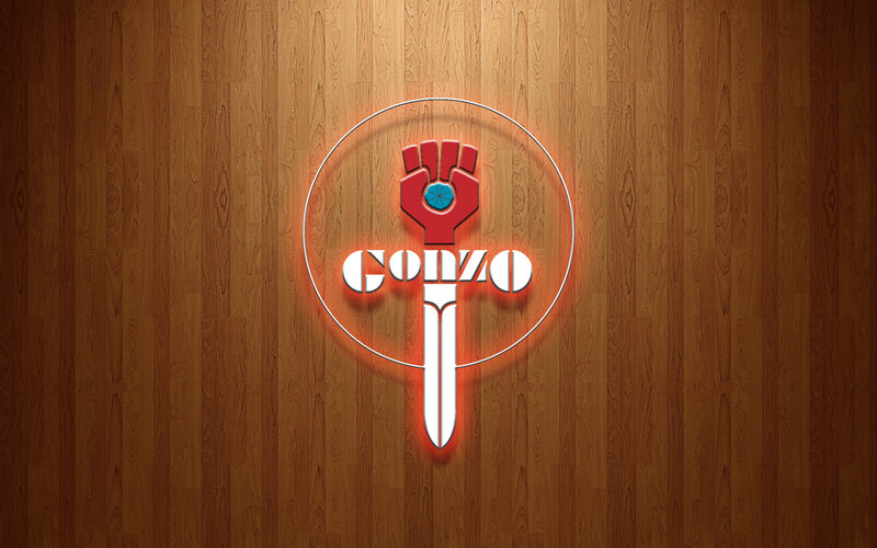 Conzo logo on wood