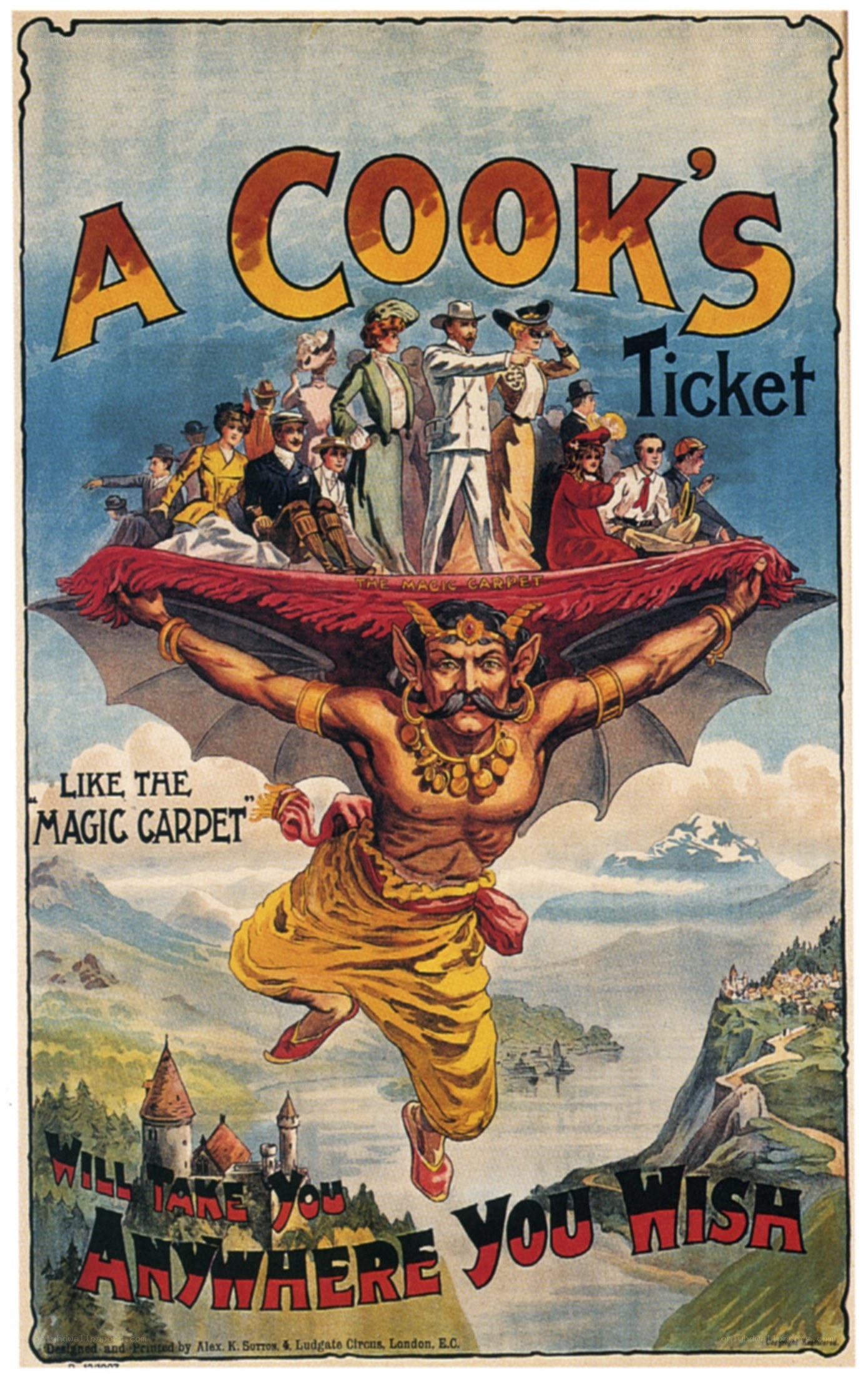 Cook's Ticket poster