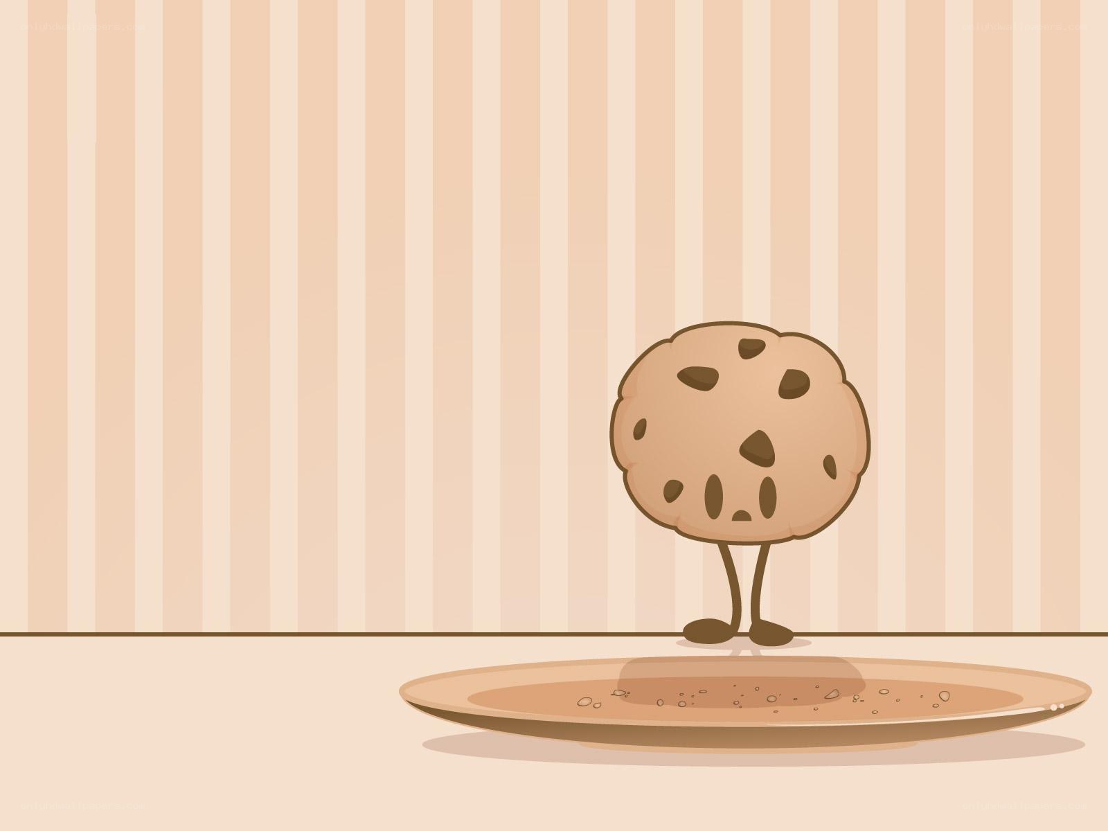 cookie character on a plate