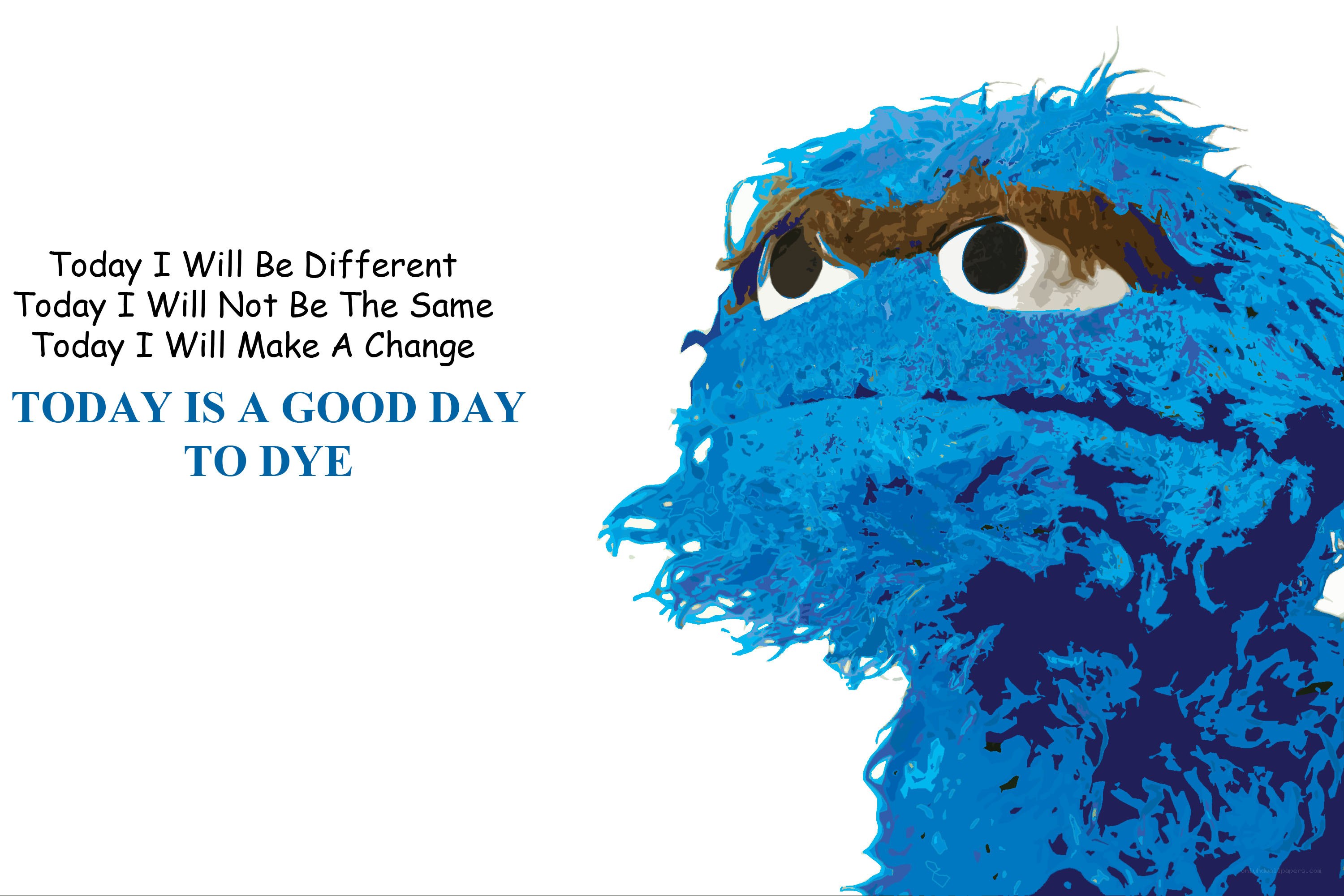 Cookie Monster motivational quote