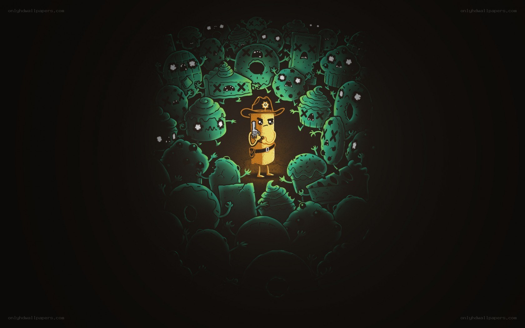 Cookie sheriff defends against monsters
