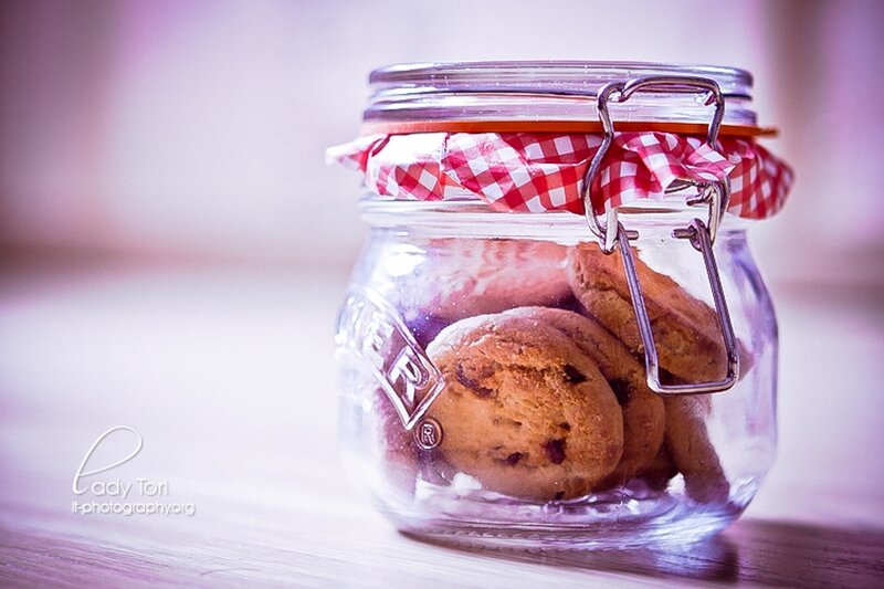 Cookies in Glass Jar