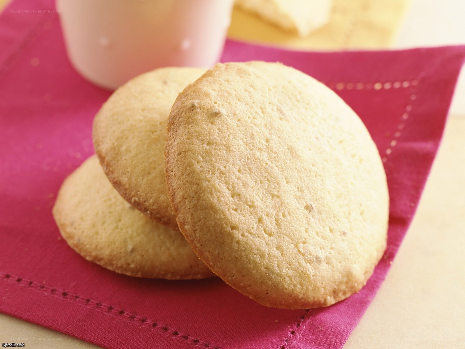 cookies on a napkin