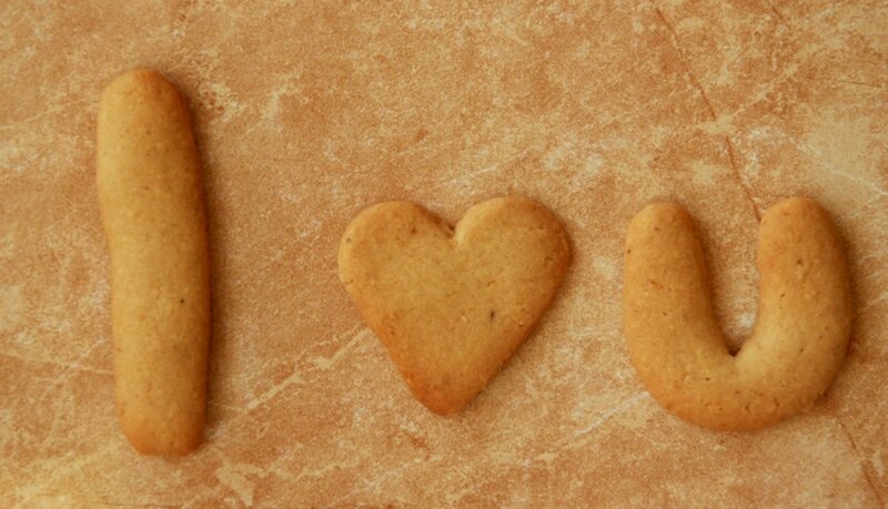 Cookies Spelling I Love You