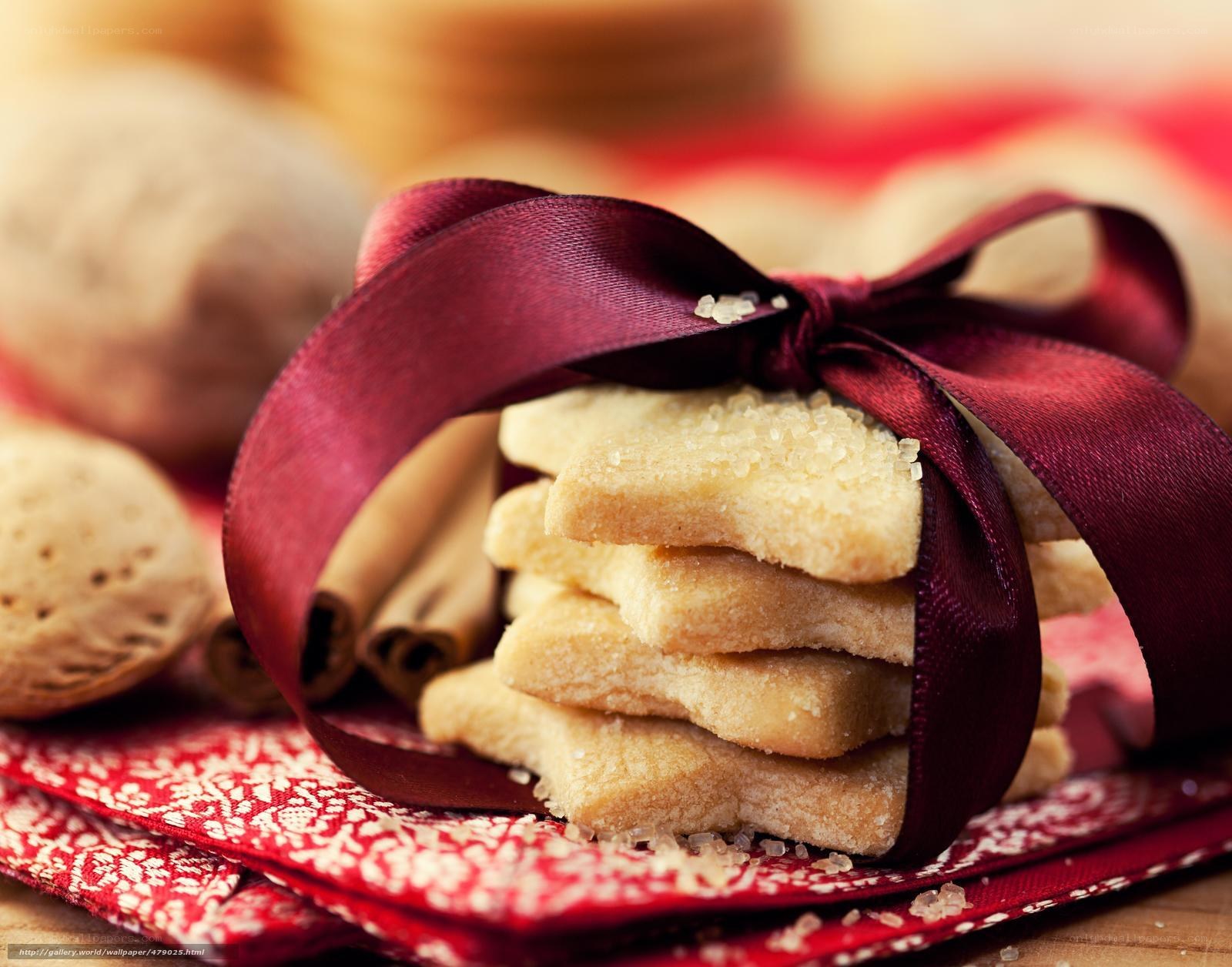 cookies with ribbon gift