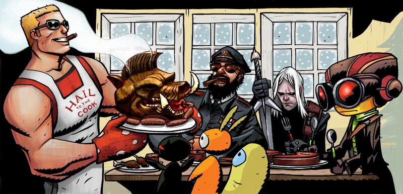 Cooking with monsters