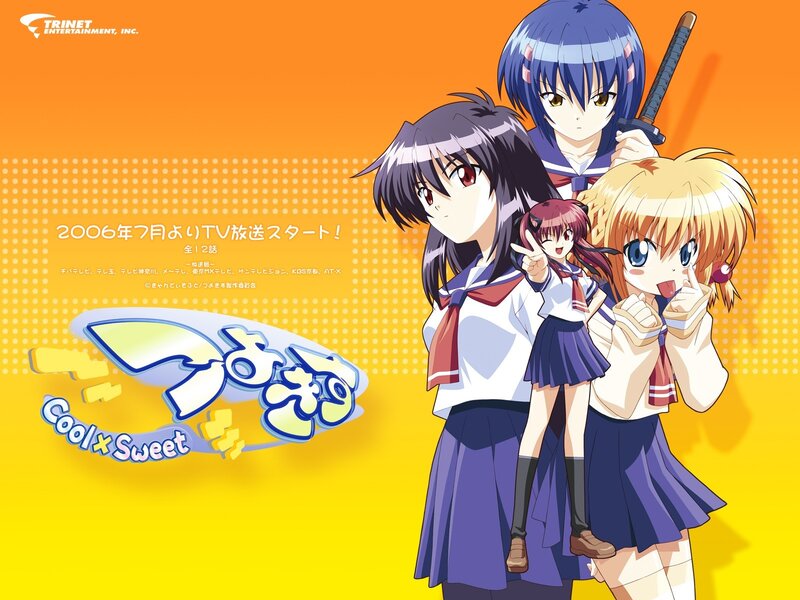 Cool and Sweet anime promotional art