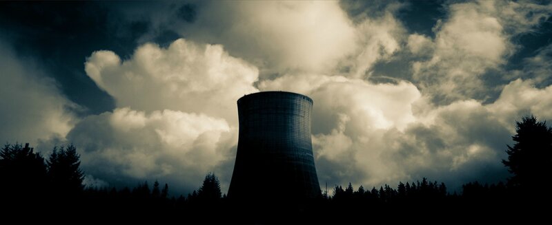 Cooling Tower in Forest