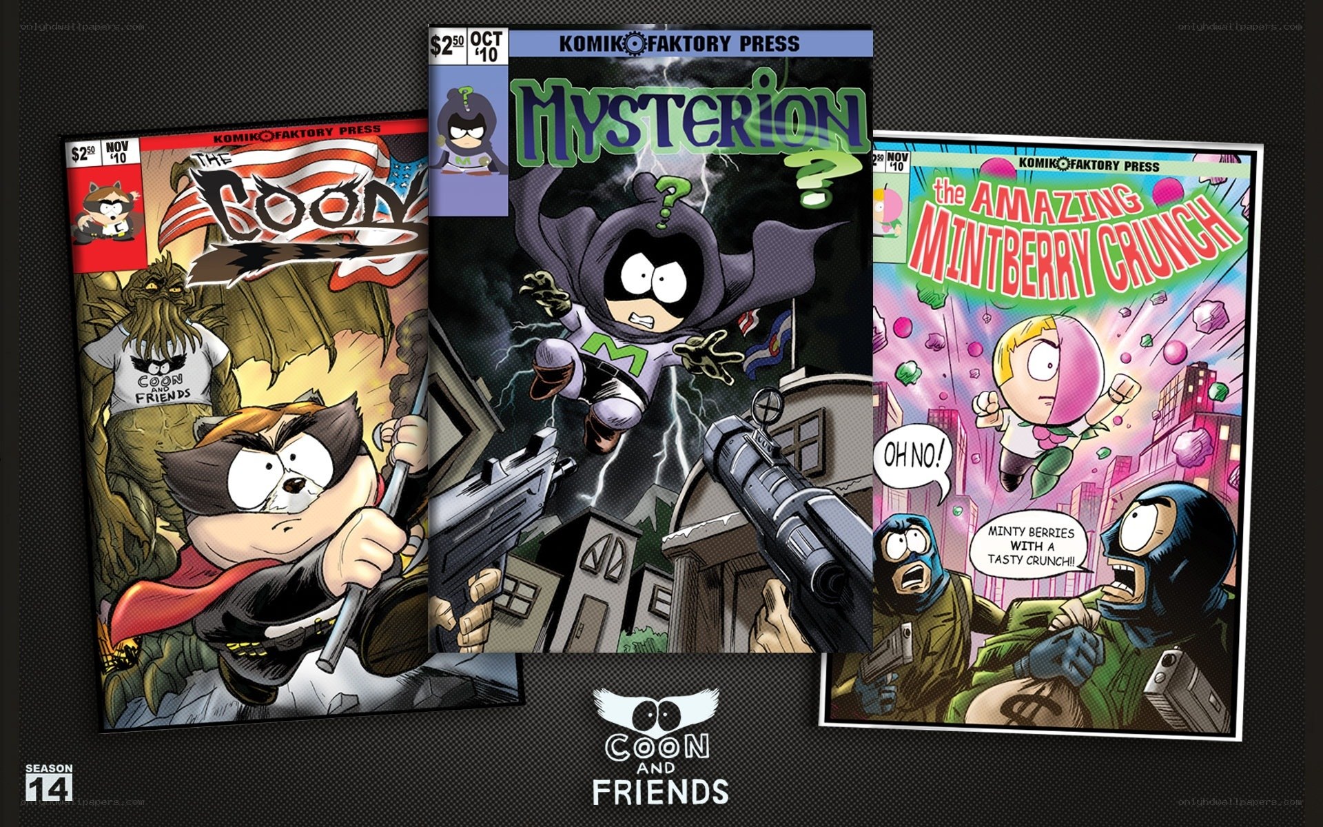Coon and Friends comic covers